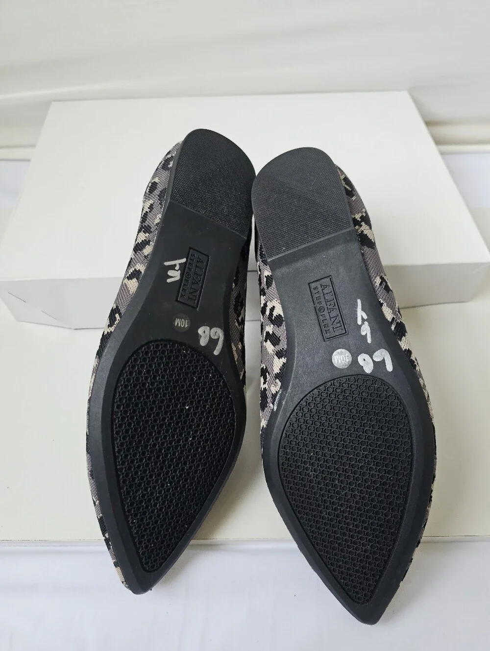 NWT Alfani Step Flex Pointed Toe Flats – Leopard Print (Size 10M)